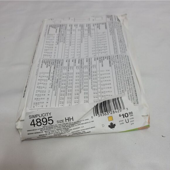 Y2K Lizzie McGuire jacket vest pants hat sewing pattern 4895 HH 3-14 - Picture 3 of 5